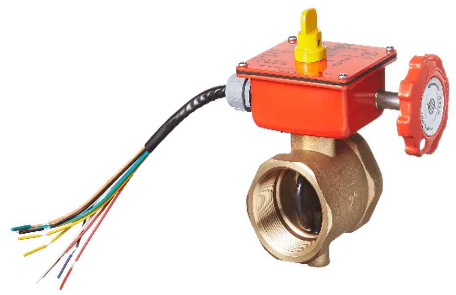 BB Butterfly Valve Kennedy Bronze Design for Fire Systems