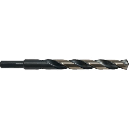 135 Degree Heavy-Duty Jobber Length Drill Cle-Line 1879 Black & Gold HSS RHS/RHC 15/32