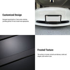 Black License Plate Frame for Tesla (2pcs)