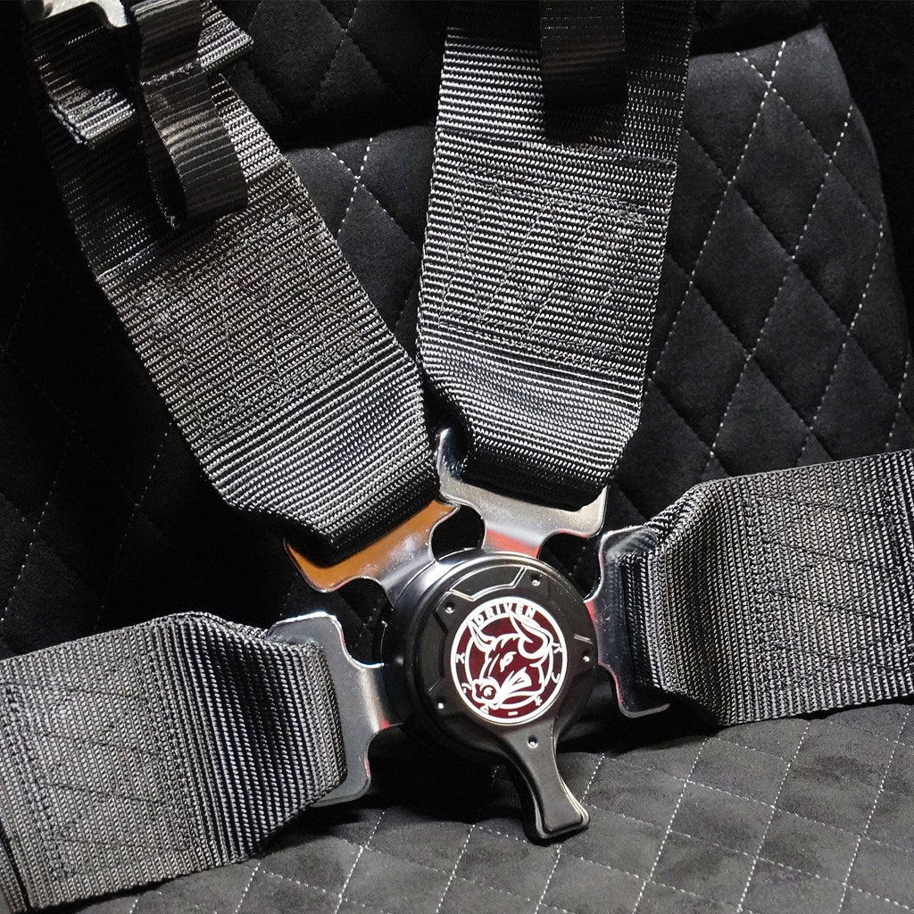 Bull Boost Universal 4 Point Camlock Quick Release Racing Seat Belt Harness