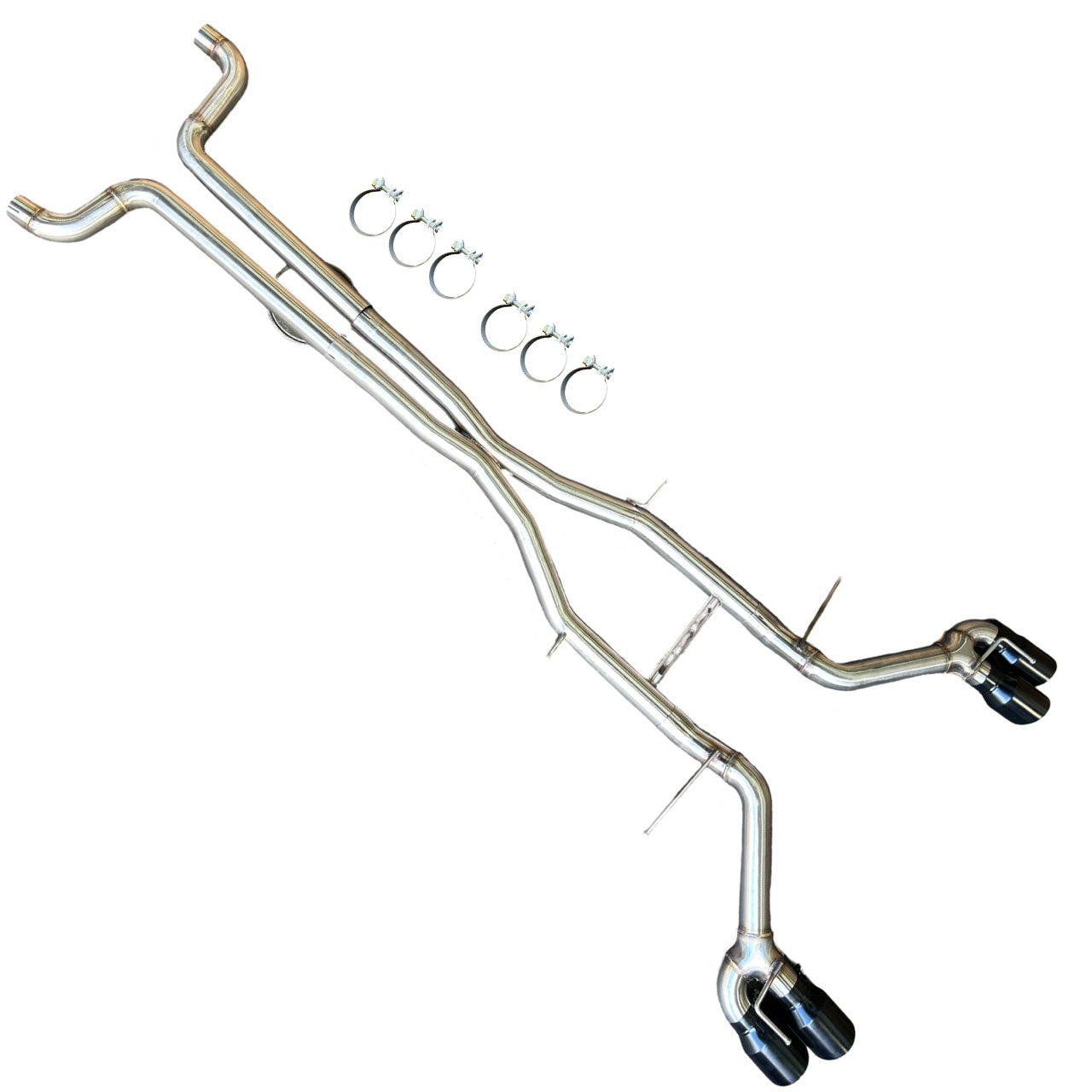3” Stainless Track Catback Exhaust for 2016-2024 Chevy Camaro SS/ZL1/LT1 6.2L V8