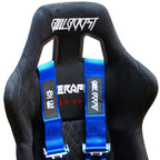 Bull Boost Universal 4 Point Camlock Quick Release Racing Seat Belt Harness