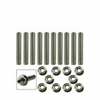Stainless Intake Exhaust Manifold Stud Studs Bolt For Honda Acura B D K H Series