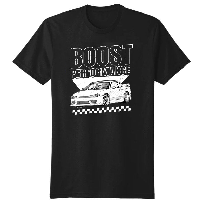 Nissan Silvia S15 Boost Performance Regular Heavy Cotton Pre Shrunk Shirt