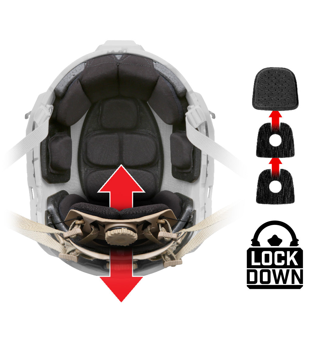 Ops Core FAST XP Gen 2 High-Cut Helmet - Stops .44 Magnum & 9mm - Rebalanced for Stability & Comfort