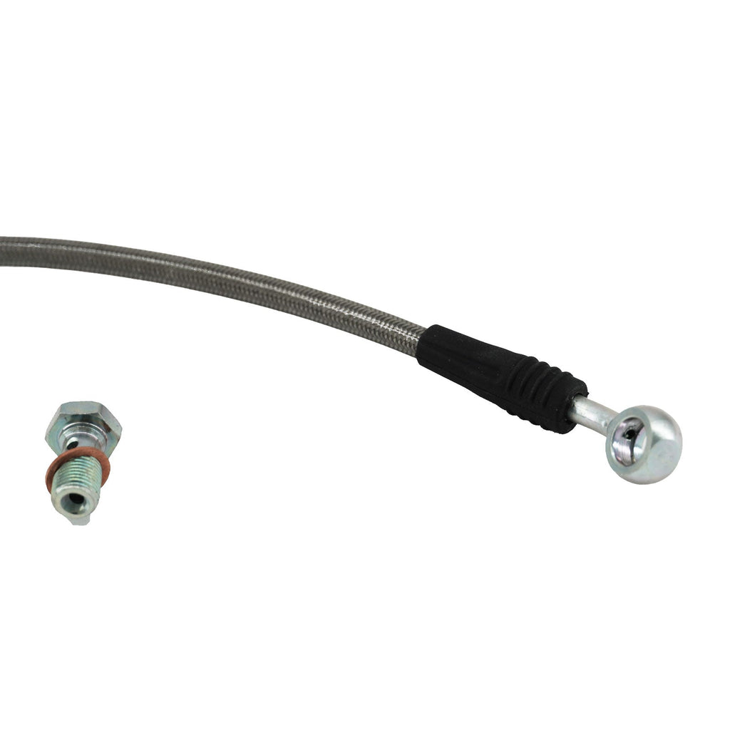 Stainless Steel Front & Rear Brake Line Kit for 92-95 Honda Civic w/rear disc EG