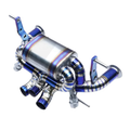 Titanium Valved Muffler Exhaust System for Lamborghini Aventador S LP740‑4 6.5L V12