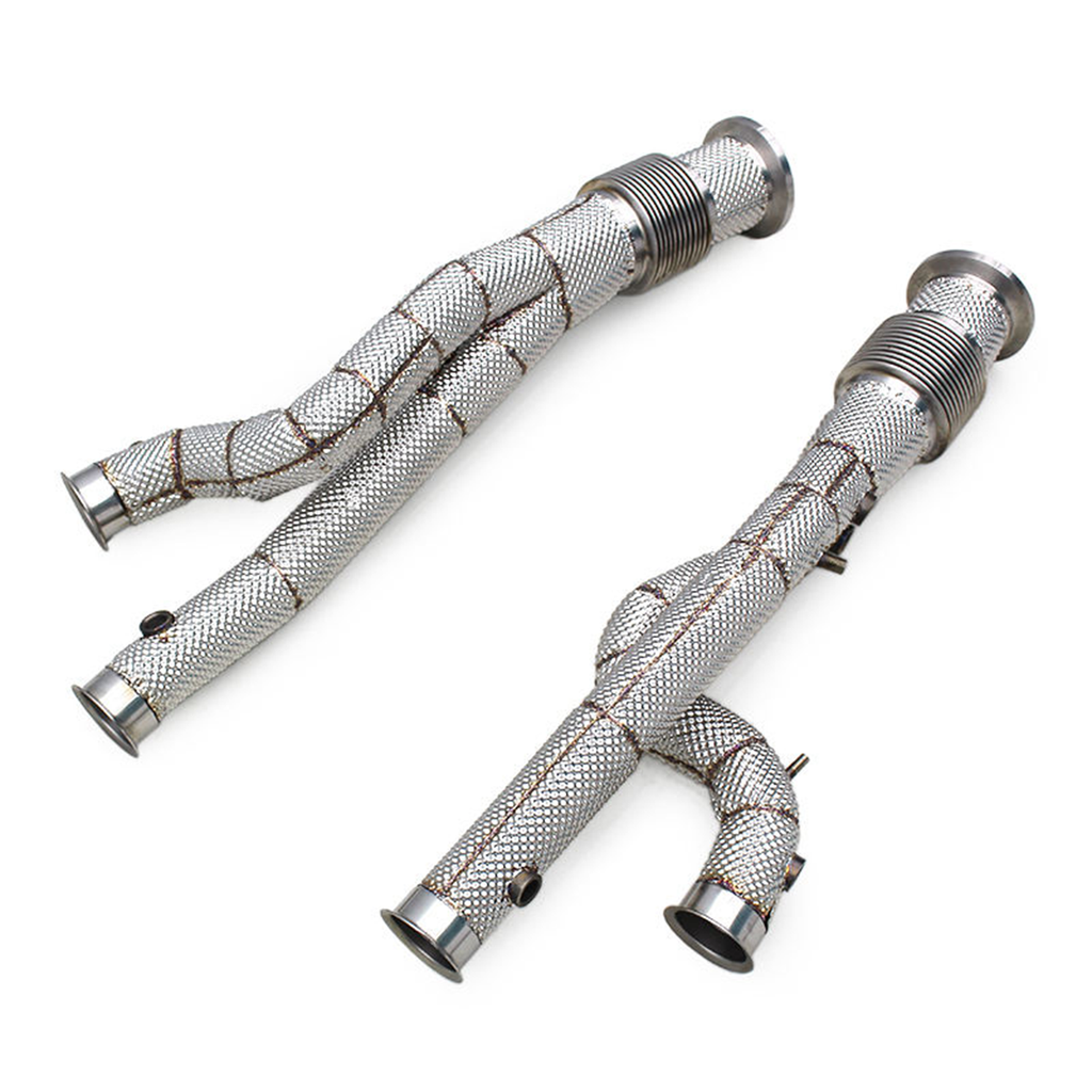 Straight Through Exhaust Downpipe System for Lamborghini Aventador SVJ Ultimae