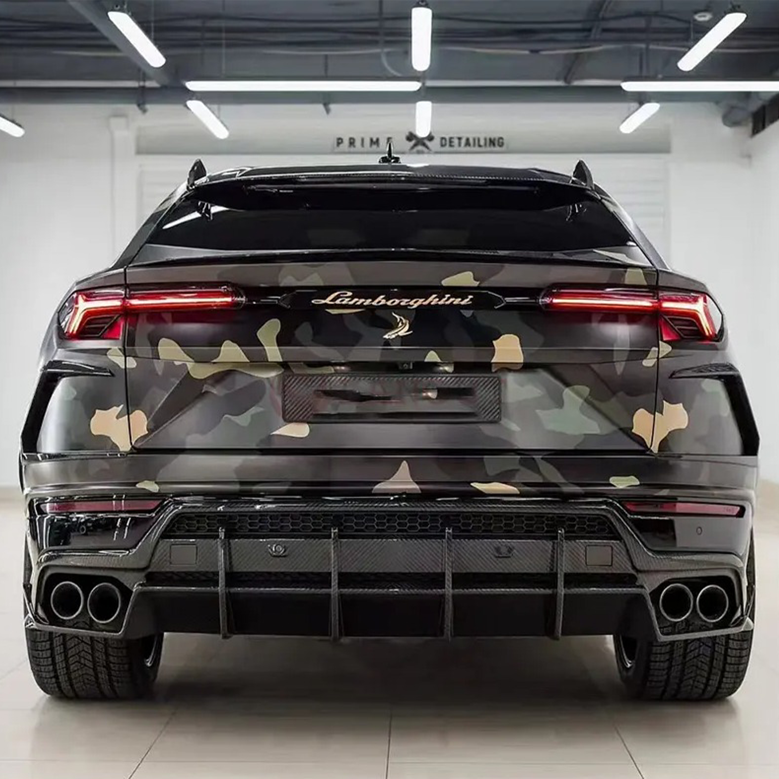 TC Style Dry Carbon Fiber Aero Body Kit for Lamborghini Urus