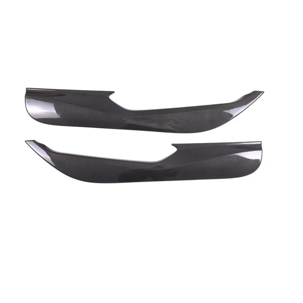 Dry Carbon Fiber Door Anti‑Kick Panel Cover V2 for Chevrolet Corvette C8