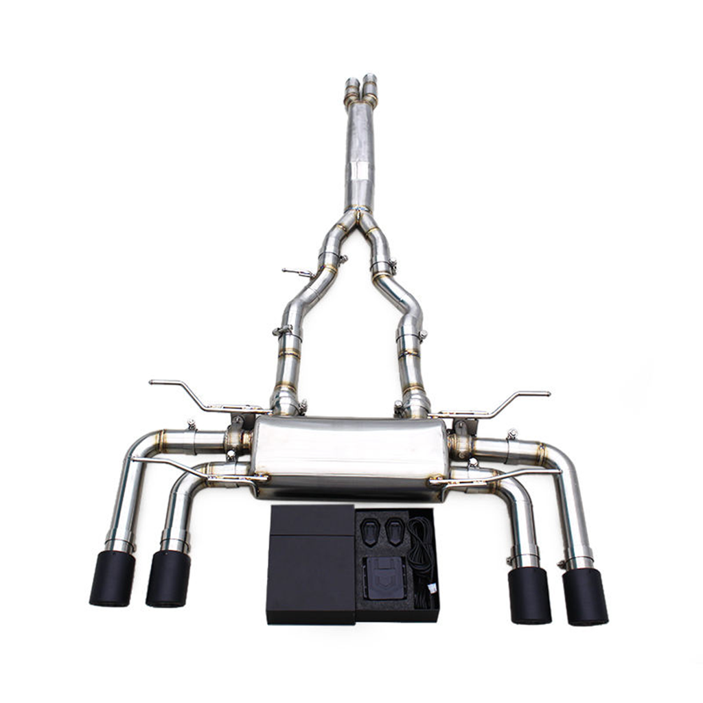 Valved Stainless Steel Catback Exhaust System for Jaguar F‑TYPE V8 5.0T