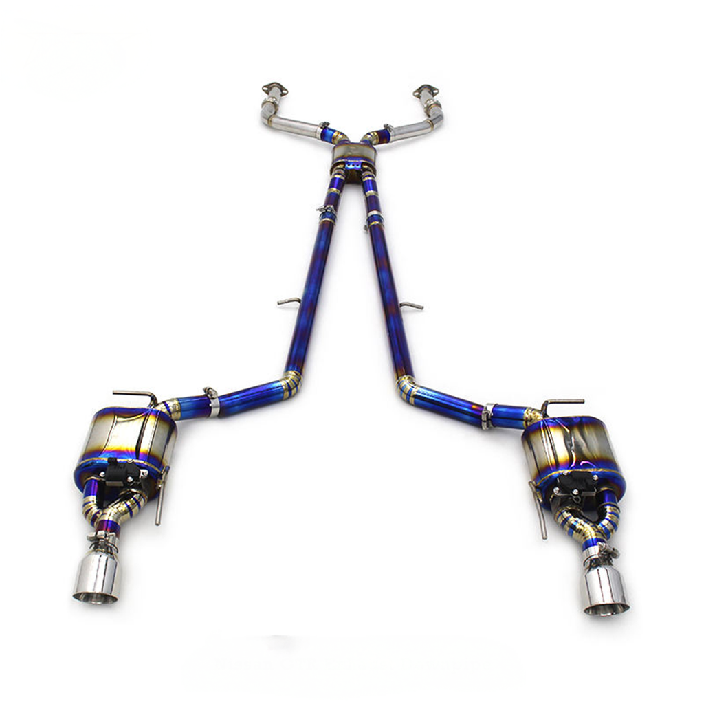 Performance Titanium Stainless Steel Catback Exhaust System for Infiniti G37 Q40 3.7L