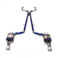 Performance Titanium Stainless Steel Catback Exhaust System for Infiniti G37 Q40 3.7L
