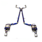 Performance Titanium Stainless Steel Catback Exhaust System for Infiniti G37 Q40 3.7L