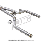 T304 Stainless Steel Catback Exhaust System for Mercedes Benz AMG GT63 GT63S X290 4.0T