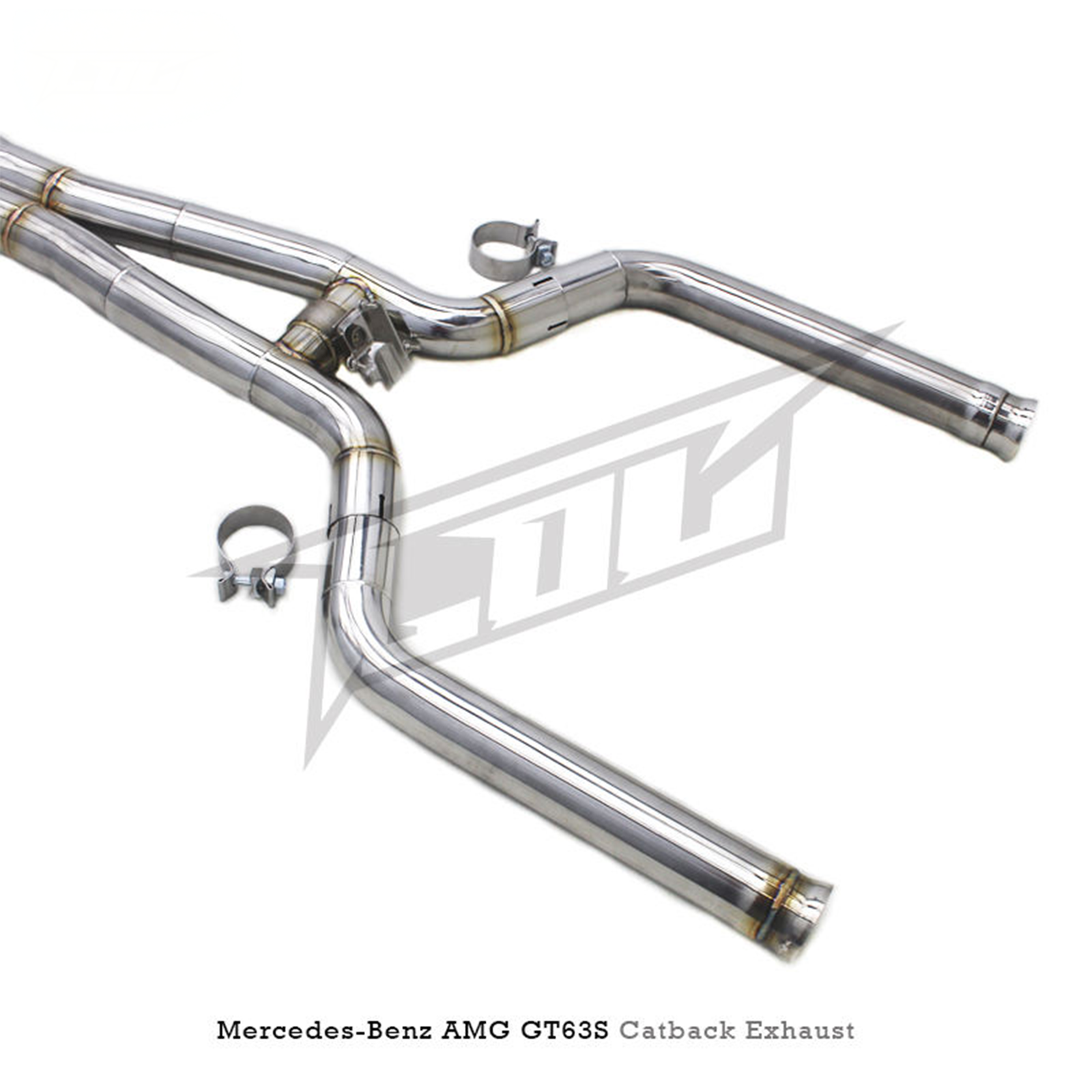 T304 Stainless Steel Catback Exhaust System for Mercedes Benz AMG GT63 GT63S X290 4.0T
