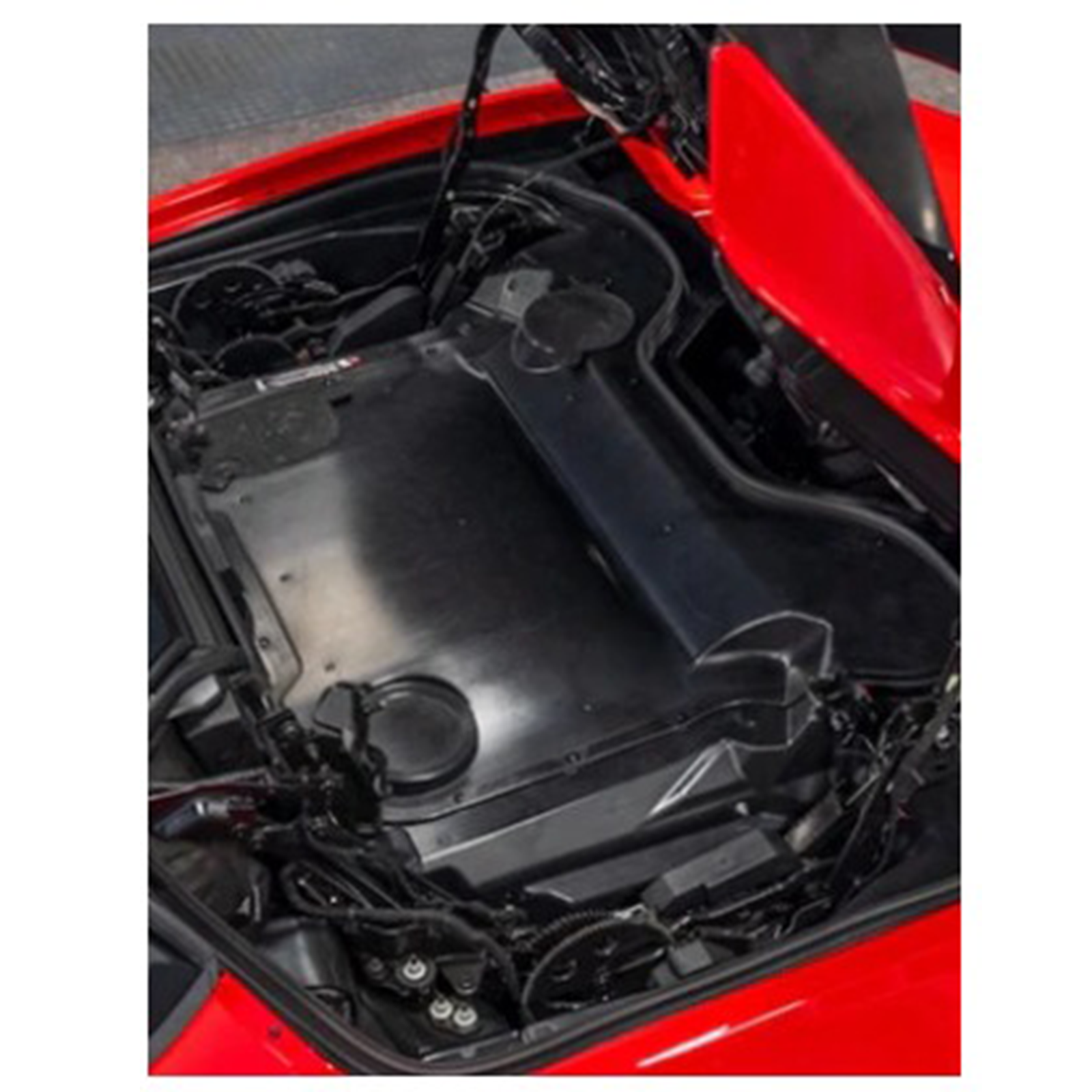 Prepreg Carbon Fiber Engine Bay Cover for Chevrolet Corvette C8 Z51 Z06 HTC Convertible