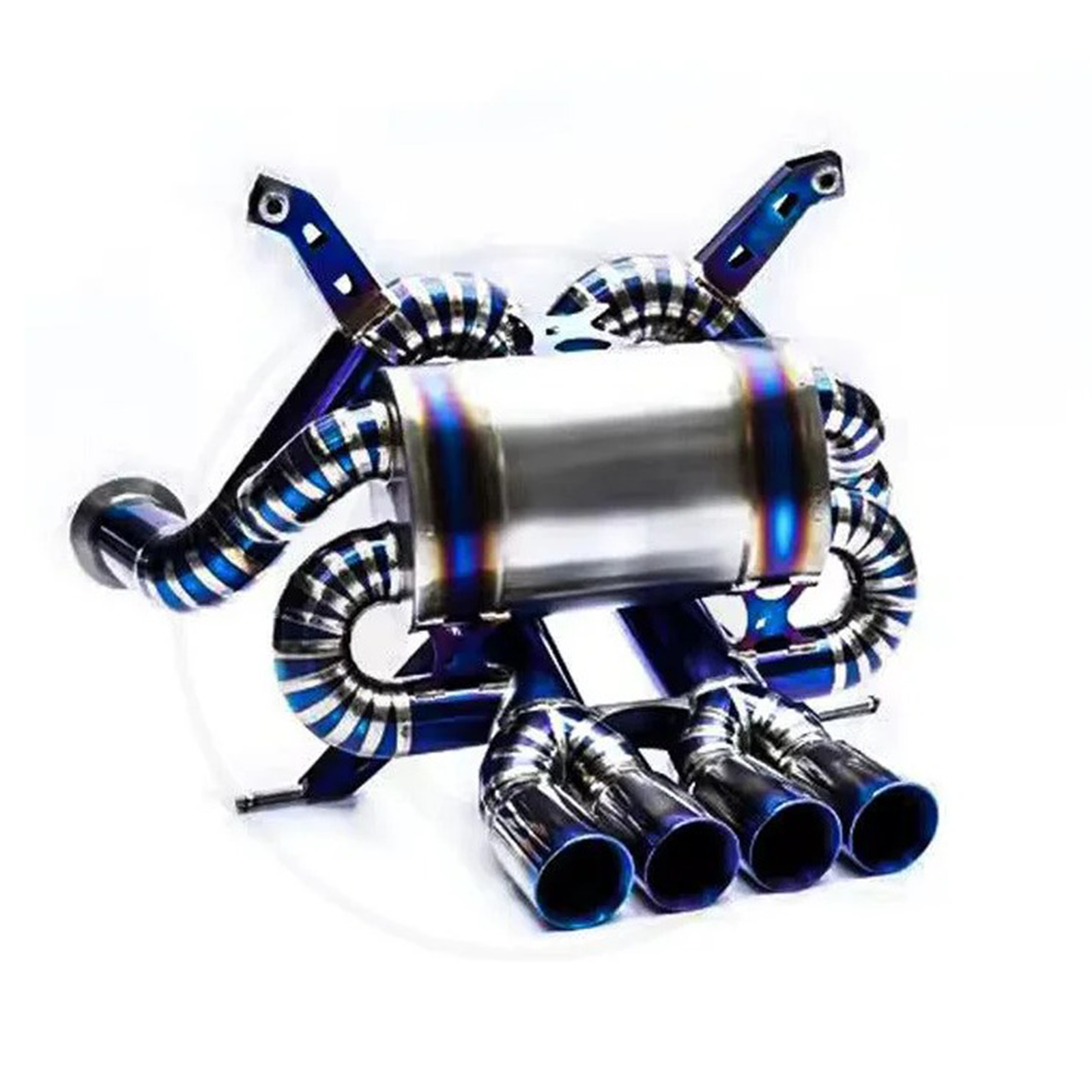 Titanium Performance Catback Exhaust System for Lamborghini Aventador S Roadster 6.5L V12
