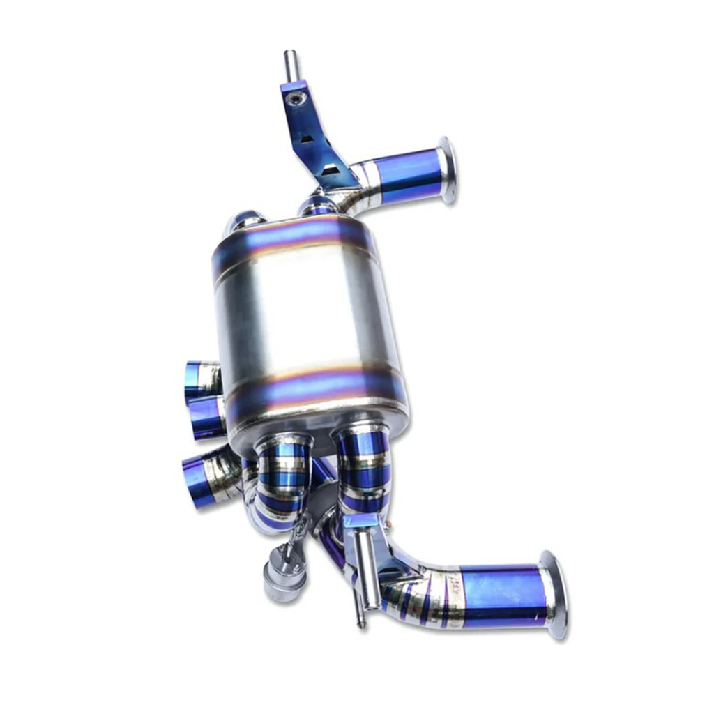 Titanium Valved Muffler Exhaust System for Lamborghini Aventador S LP740‑4 6.5L V12