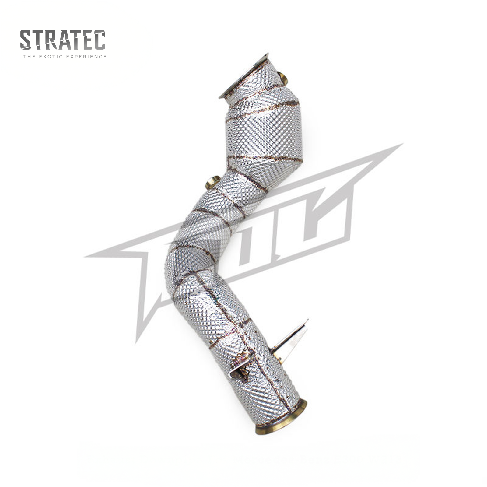 High Flow Catted Downpipe for Mercedes Benz E200 E300 W213 C238 2.0T