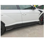 Dry Carbon Fiber Rocker Panel Side Skirts for Lamborghini Urus