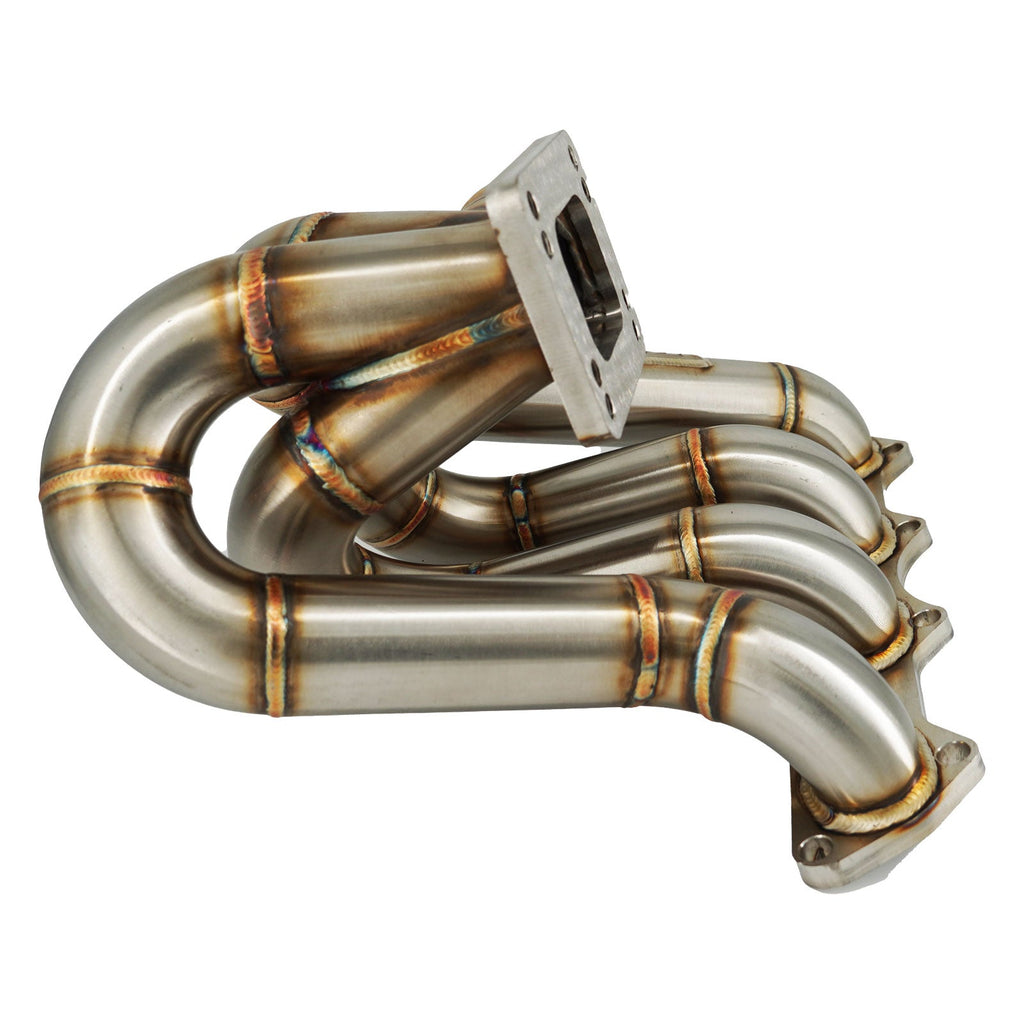 B Series T3 .82 Top Mount Turbo Manifold Kit GSR Si B16 B18 B20 44mm For Civic Si DC2