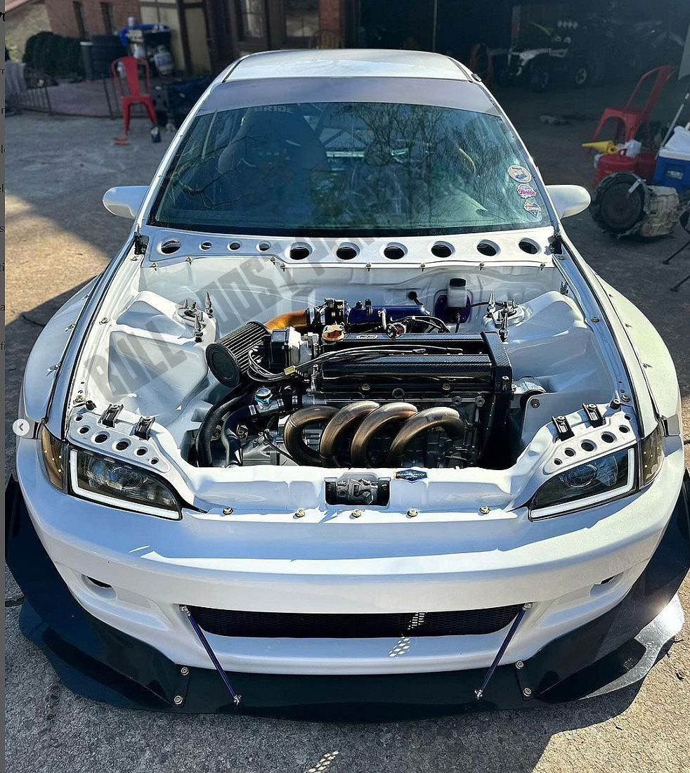 B Series Ramhorn 4-1 Header B16 B18 B20 EG DC EK Honda Acura Civic Integra DC2