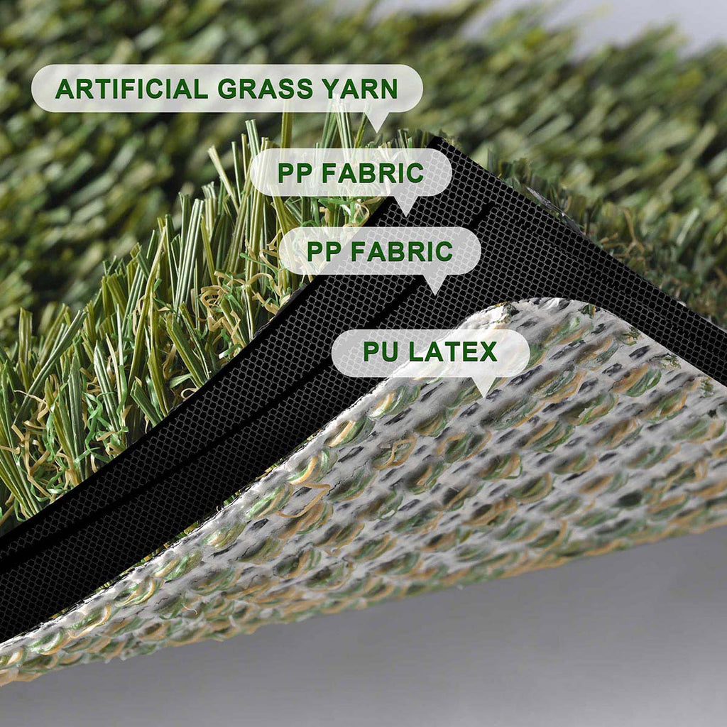 Yescom Commercial Artificial Turf for Pet Facility Runs 15'x Cut-to-Length