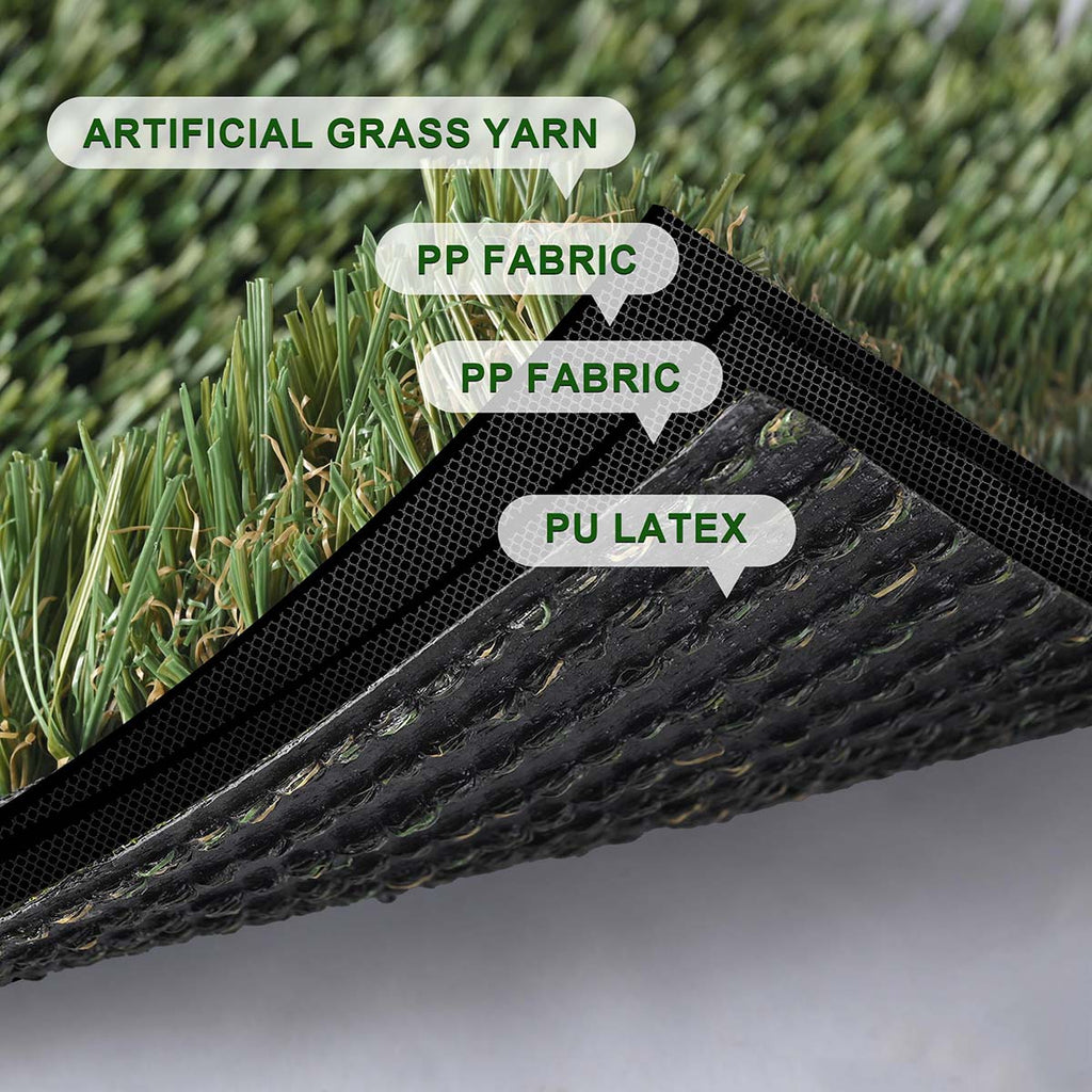 Yescom 15' Artificial Grass Roll Large-scale Landscape Projects | Cut-to-Length