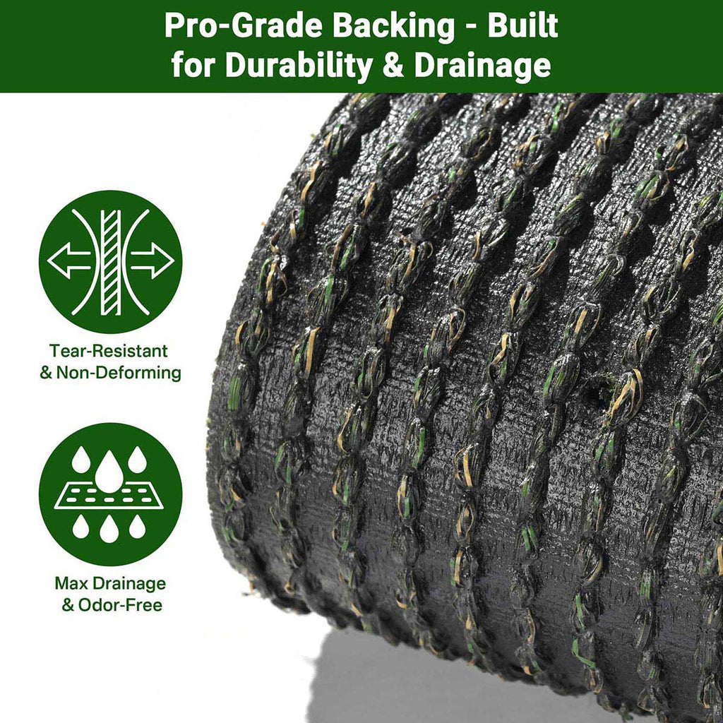 Yescom 15' Artificial Grass Roll Large-scale Landscape Projects | Cut-to-Length