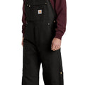 106672 Cotton, 12 oz Fabric Weight, 32 in Inseam, Black, 2XL