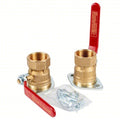 Flange, Steel, Sweat, 1 1/2 in,PK2