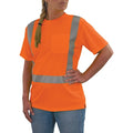 Hi-Vis Shirt,2XL,Orange,Short Sleeve