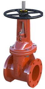 C509 OSY Resilient Wedge Gate Valve Flanged Kennedy Valve