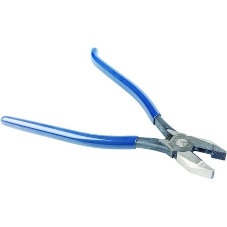 Ironworker's Rebar Pliers, Left Handed, Spring Loaded, 9-Inch