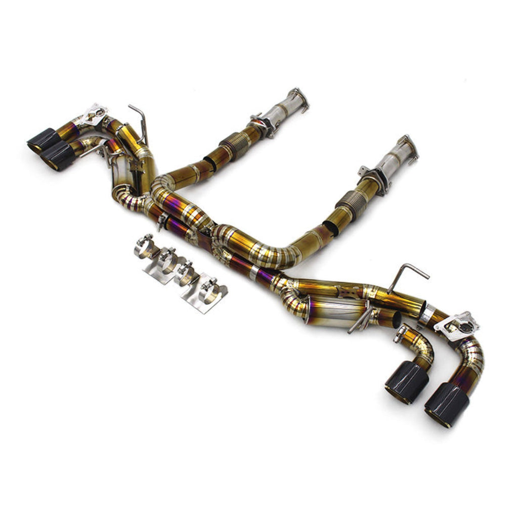 Titanium Valved Catback Exhaust for 20-24 Chevrolet Corvette C8 6.2L V8