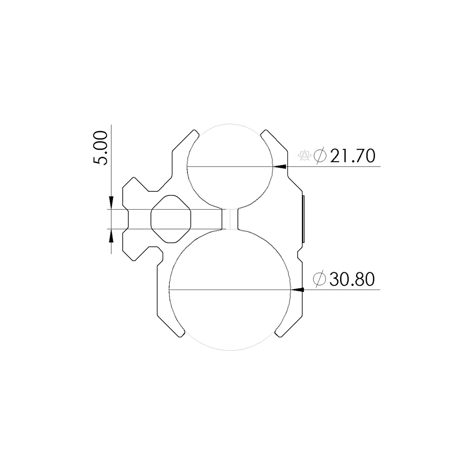 Strike Shotgun Barrel Clamp for Beretta 1301 Tactical and A300 Ultima Patrol