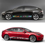 Side Skirt Stripe Decals (2-Pack) | 3 Styles | Multiple Colors | Scratch Protection