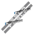 Side Skirt Stripe Decals (2-Pack) | 3 Styles | Multiple Colors | Scratch Protection