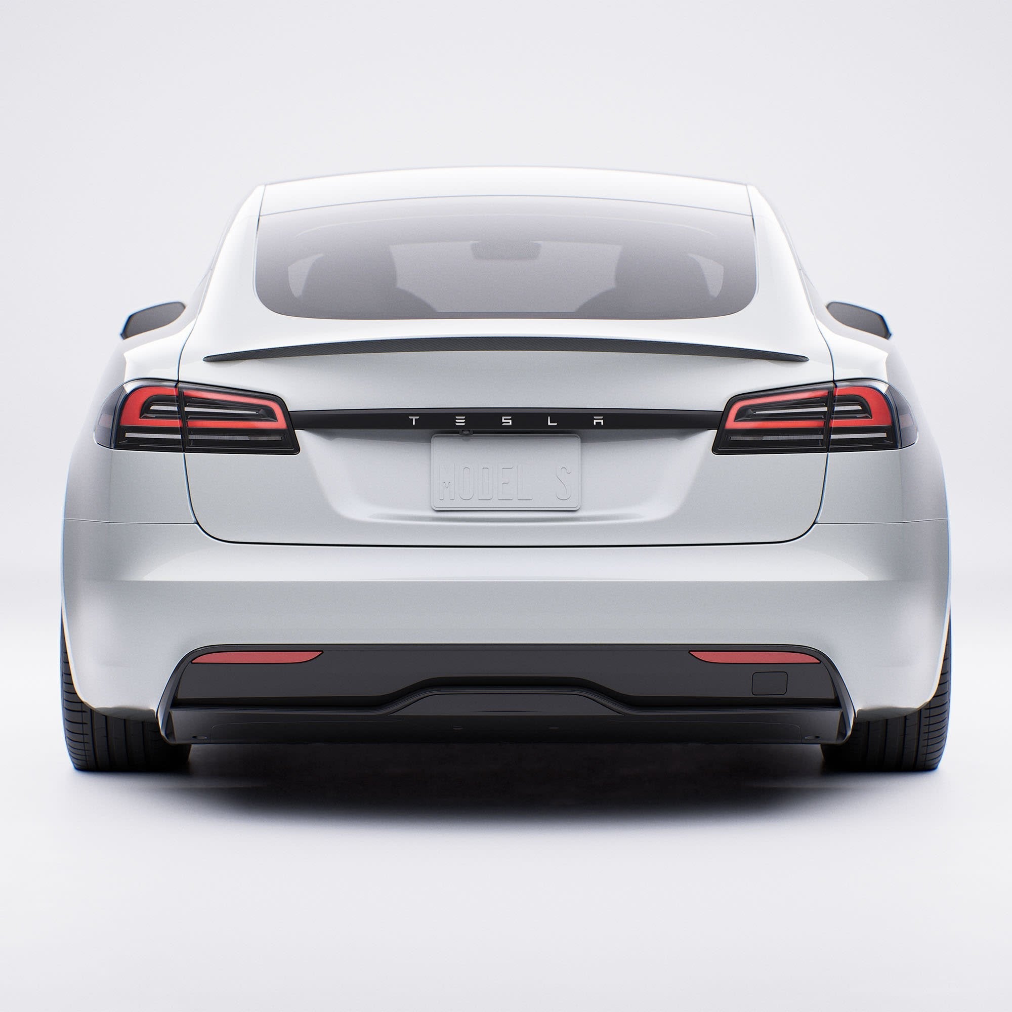 Carbon Fiber Spoiler Performance OEM Style for Tesla Model S 2014+
