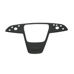 Carbon Fiber Yoke Steering Wheel Trim Panel Cover for Model S/X 2021+