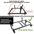 K Series K20 K24 Engine Cradle Stand Cart Quick Block Handle Bars Casters K Swap
