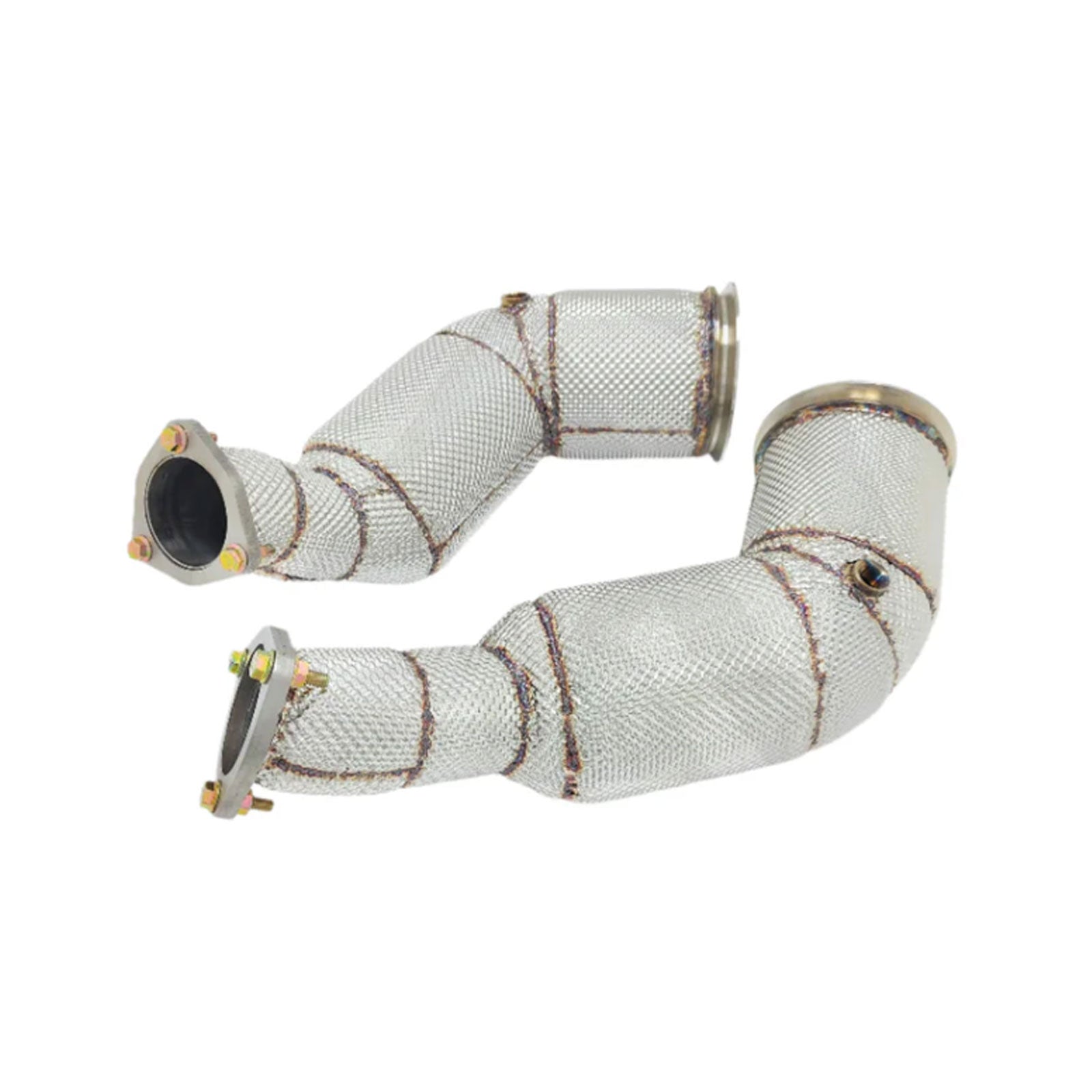 Catless High Flow 304 Stainless Exhaust Downpipe for Audi RS6 RS7 C8 4.0TT
