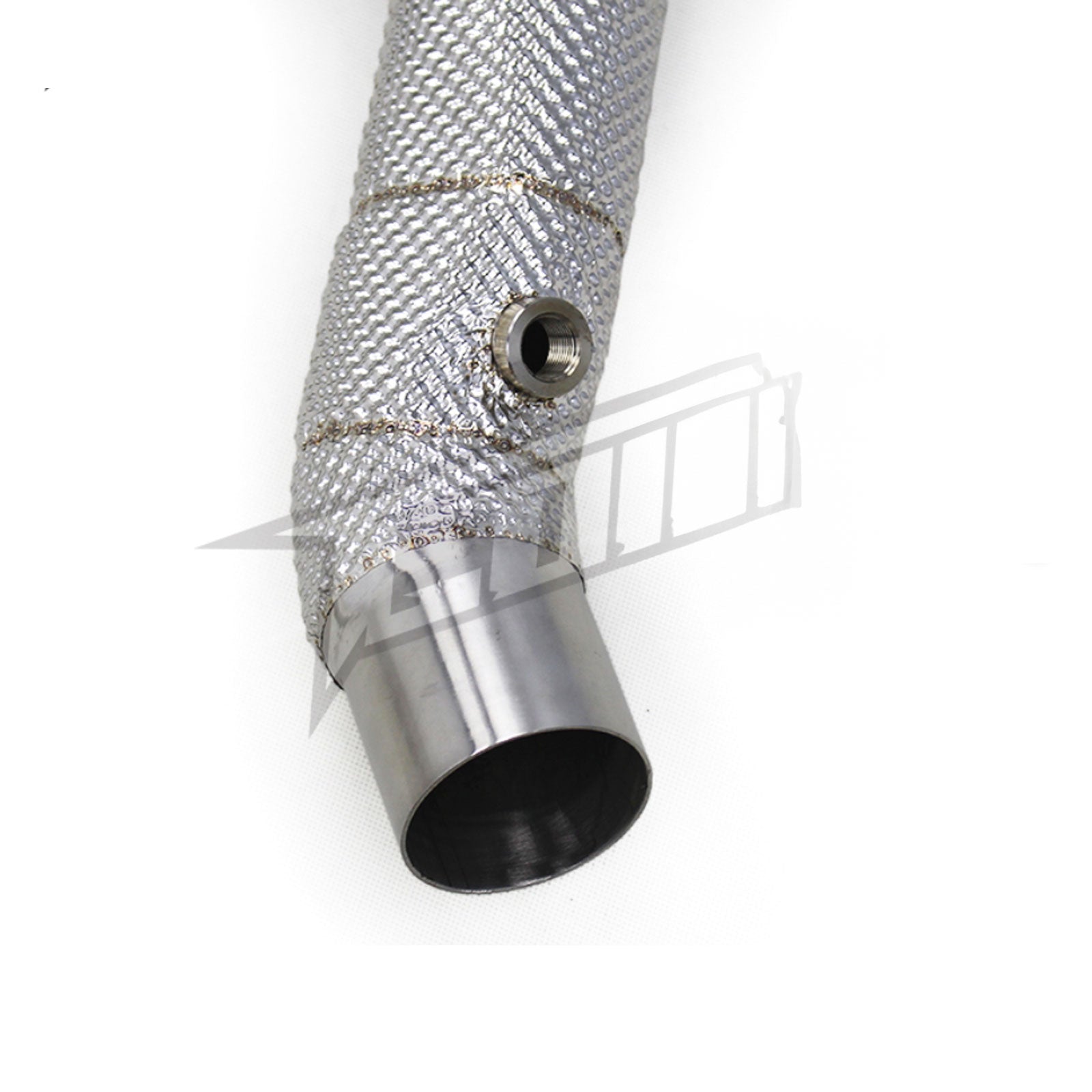 High Flow Exhaust Catless Downpipe Heatshield for Ferrari 488 3.9T V8 GTB Pista Spider