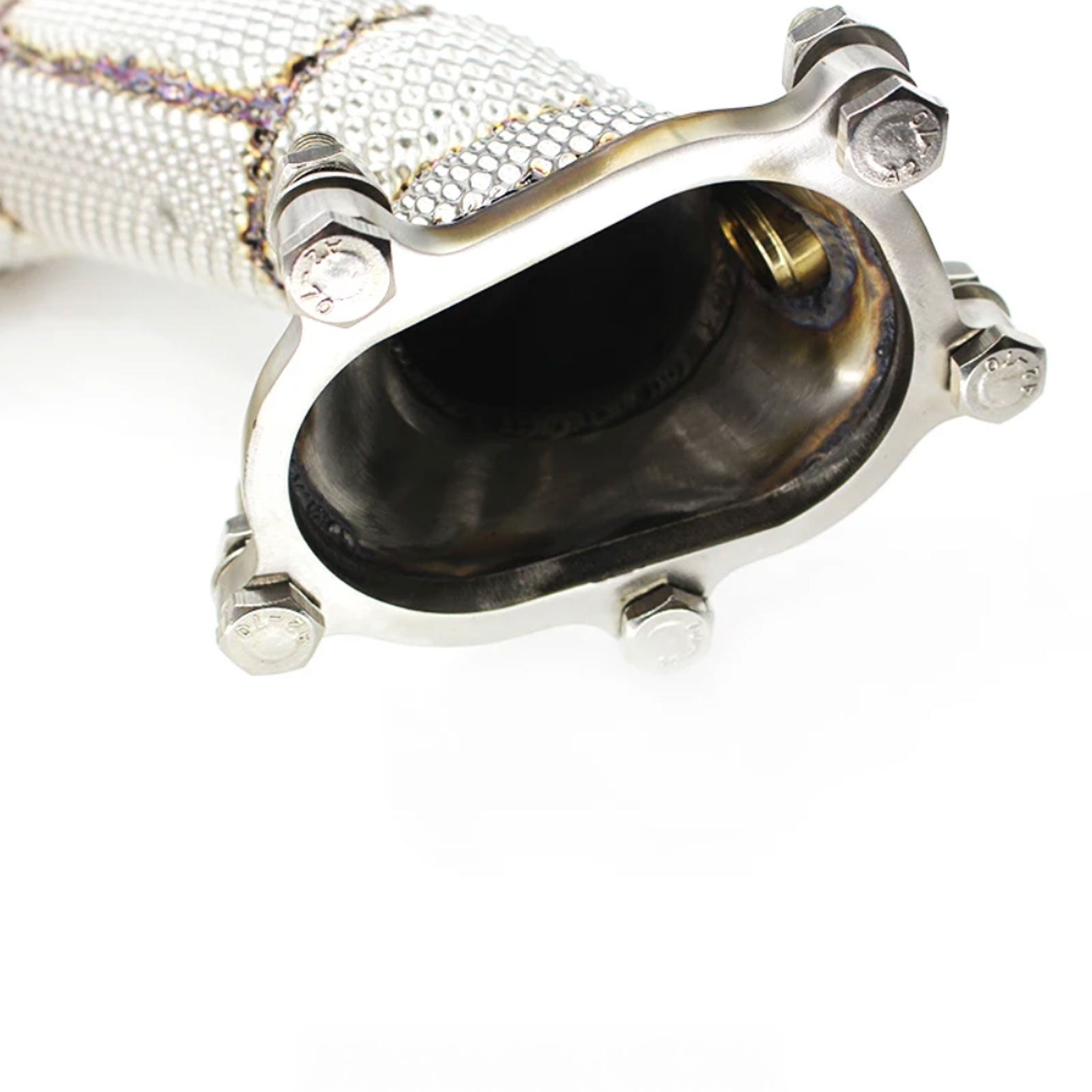 Catless High Flow 304 Stainless Exhaust Downpipe for Audi RS6 C7 4.0TT