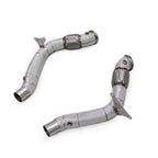 High Flow Exhaust Catless Downpipe Heatshield for Ferrari 488 3.9T V8 GTB Pista Spider