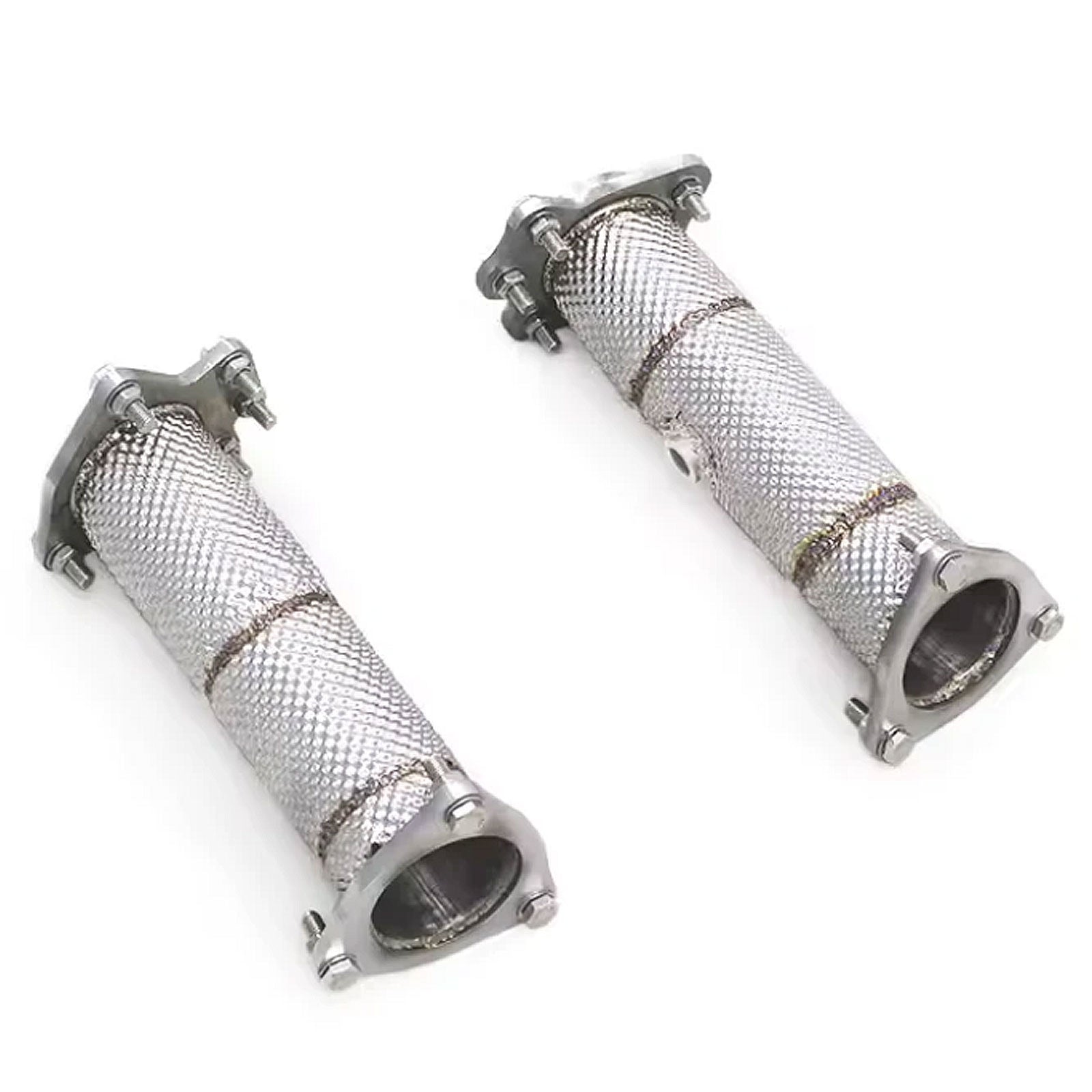 High Flow Catless Downpipes for Chevrolet Corvette C8 6.2L