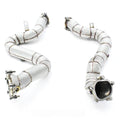 Catless High Flow 304 Stainless Exhaust Downpipe for Audi RS6 C7 4.0TT