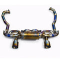 Titanium Valved Catback Exhaust for Porsche Cayman 718 GT4 RS Spyder RS