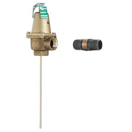 temperature and pressure relief valve